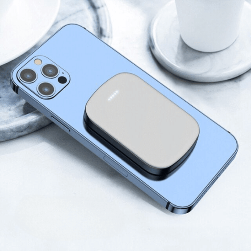 2024 NEW Magnetic Wireless Power Bank - Compatible with All Phone Models - Power Bank / Gray-10000mAh - Sky-cover