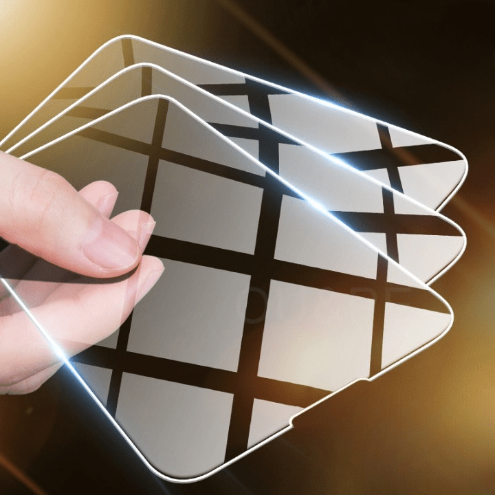 Screen Protector Tempered Glass Full cover - 3 pieces / for iPhone 15 Pro Max - Sky-cover