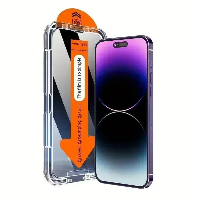 Samsung Phone Privacy Anti‑Spy Screen Protector + Dust‑Removal Kit - Sky-cover