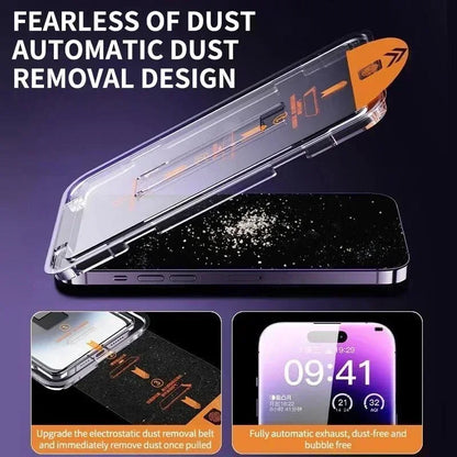 Samsung Phone Privacy Anti‑Spy Screen Protector + Dust‑Removal Kit - Sky-cover