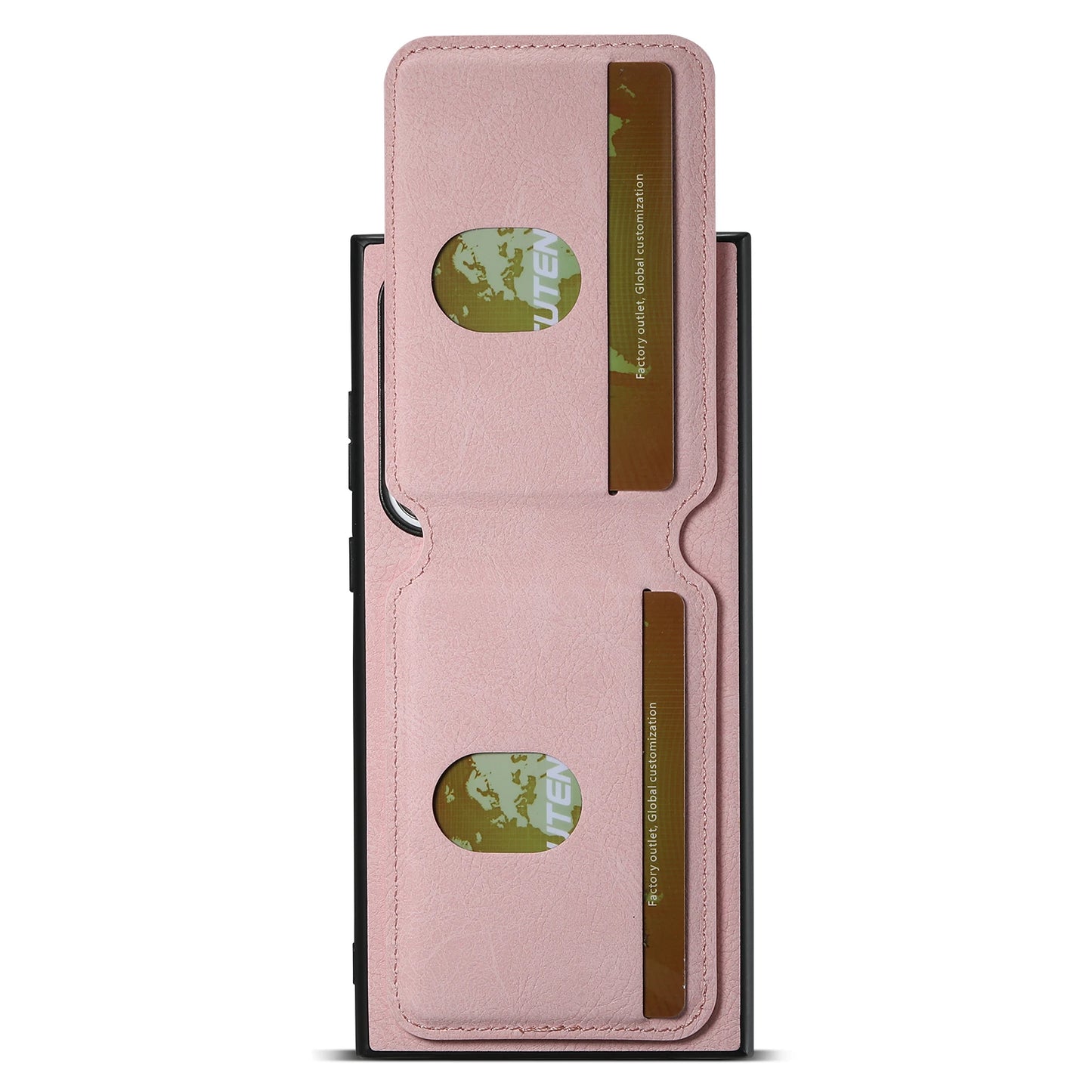 SUTENI Leather Wallet Card Holder Phone Cases For Samsung Galaxy S24 S23 Ultra S22 Plus Note20 - Sky-cover