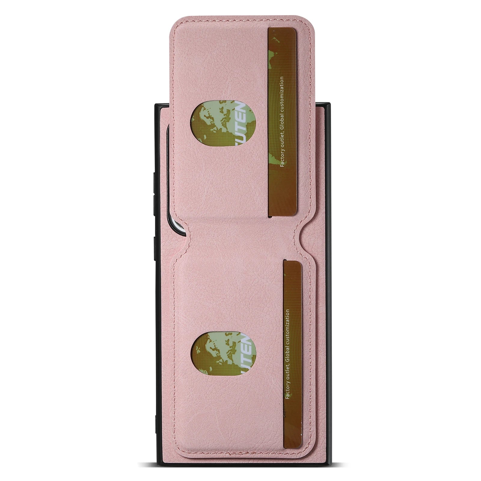 SUTENI Leather Wallet Card Holder Phone Cases For Samsung Galaxy S24 S23 Ultra S22 Plus Note20 - Sky-cover