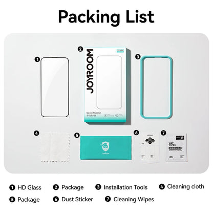 3pcs HD Tempered Glass Screen Protector for All iPhone - Sky-cover