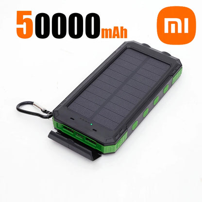 Xiaomi 100000mAh Large Capacity Solar Power Bank - Green 50000mAh - Sky-cover