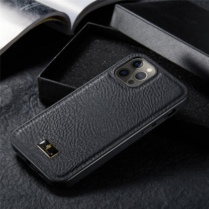 Ultra Thin Men's Pu Leather Soft Case For All iPhone Phone Cover - Sky-cover