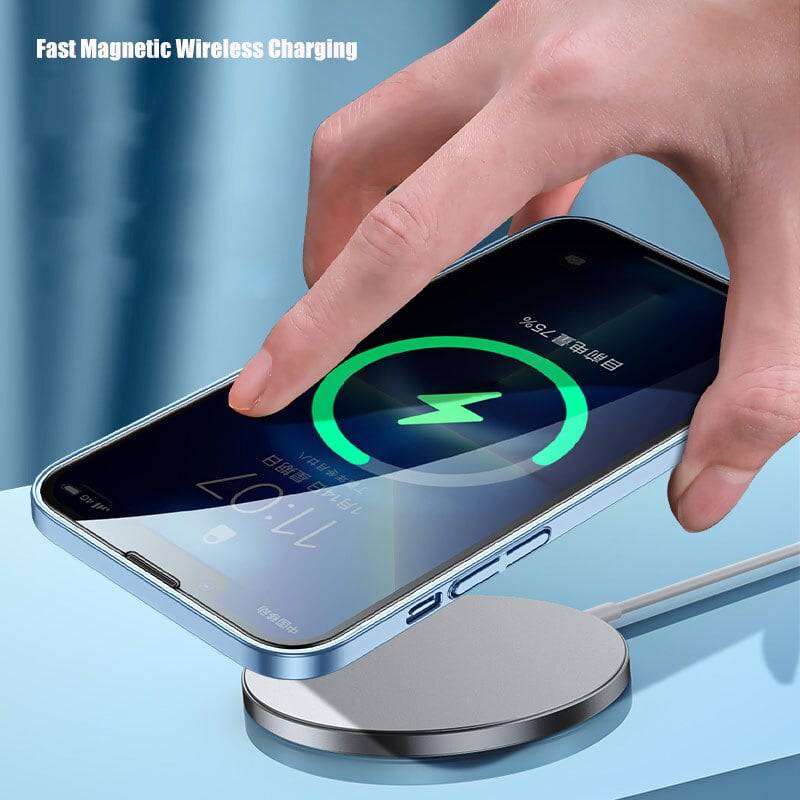 Luxury Magsafe Wireless Charging Phone Case Compatible with All iPhone - sky-cover