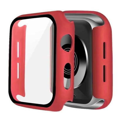 Cover the Side and edges Dumper Tempered Glass Watch cases - Red / Series456 SE 44MM - sky-cover